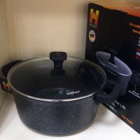 Кастрюля ал. 6,5л. 28см. HM 9468