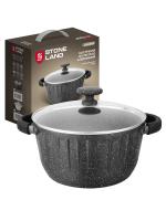 Кастрюля 4,6л 24см STONE LAND SL61-003