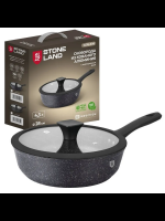 Сковорода АП индук 28см STONE LAND  SL98-008