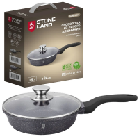 Сковорода АП индук 26см STONE LAND  SL98-005