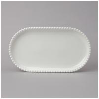 Блюдо овальное PEARL 36*20*3см  (24) 761-107