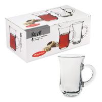 Набор чайных стаканов 6шт. 140мл. TEA GLASSES (4) 55411