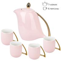 Набор чайн. 5пр. "5th Avenue Pink" 1300/240 мл 1400016