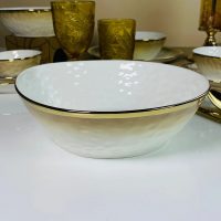 Салатник  25*24*8см TORONTO CREAM (12) П 122-139