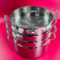 Мантоварка нерж. 28см EMBOSS (2) П 902-010