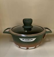 Кастрюля АП MAGNUM 8,8л. GREEN 34132