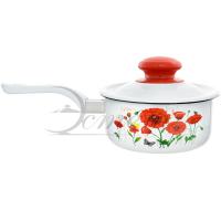 Ковш эм. 0,6л. с крыш КРАСНЫЕ МАКИ  ЭТ 72806