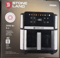 Аэрогриль STONE LAND 9л цв. черн SAF-9802