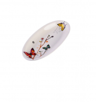 Блюдо сервиров БАБОЧКИ 28*14*3,5см LR (24) 60134
