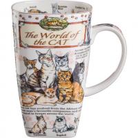 Кружка фарф. THE WORLD OF THE CAT 650мл (24) 264-217