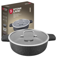 Жаровня АП 28см, 4,3л  STONE LAND   SL53-005